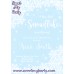Winter Wonderland Baby Shower Invitation blue,(005)